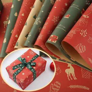 Gift Wrap 75x50cm Christmas Wrapping Paper DIY Craft Bag Decoration Birthday Year Party Wedding Packaging Papers