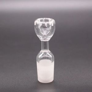 Doppelter Domeless-Quarz-Banger-Nagel, 14 mm, 18 mm, weibliches männliches Gelenk, Quarz-Domeless-Banger-Nägel, Schüssel für Risse, Dabs, Wachs, Bohrinseln, Glasbongs ZZ