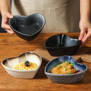 Bowls Creative Ceramic Tableware Salad Fruit Breakfast Bowl Restaurant Oatmeal Home Decor