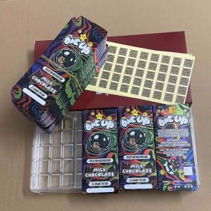 One Up Chocolate Mold Mould Compitable milk Chocolate Packing Boxes Wrapper Mushroom Bar 3.5G 3.5 grams Oneup Packaging Pack Package Box who