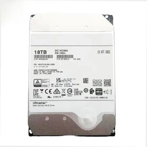 DC HC550 0F38314 18 TB 7200 RPM SAS 12 Gb/s 3,5 polegadas 18 HDD Disco Rígido WUH721818AL4206 ST18000NM004J