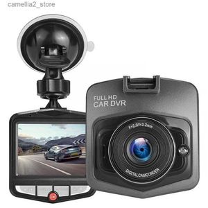 Car DVRs Car DVR Dash Camera HD 1080P Driving Recorder Video Detection Angle Wide Night Motion Dashcam Loop Recording Vision Registr I6B9 Q231115