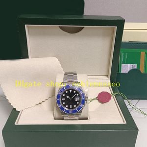 3 colori con scatola di documenti Orologi da uomo 41mm 126619lb quadrante nero lunetta in ceramica blu bracciale in acciaio 904L 126610 EWF Cal.3235 movimento automatico data orologio meccanico da immersione