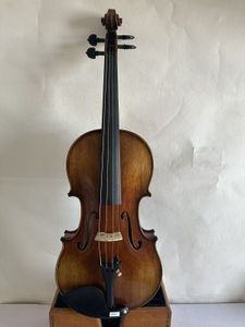 4/4 Violin Guarneri Model 1742 Fammad Maple Back Spruce Top Hand Carved K3191