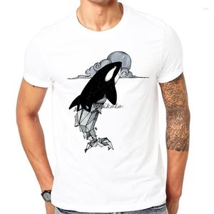 Herren T-Shirts Killerwal Geometrische Mode Sommer Gedruckt Lässig O-Ausschnitt Herren T-Shirt Herrenhemd Bequemes Kurzarm Cooles Design