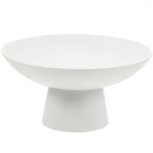 Dinnerware Sets Ceramic Fruit Serving Bowl Footed Dessert Display Stand High Base Snack Tray Cake