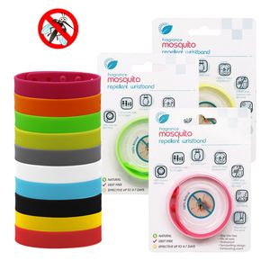 Pest Control Mosquito Repellent Bracelet Silicone Wristband Plant Essential Oil Mosquito Repellent Band Pest Bug Control Killer