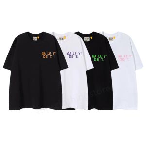 Herren T -Shirts Designer Herren T -Shirt Tees Galerien Frauen T -Shirts Abtabungen Einfacher Sommer Kurzärmel Buchstaben Print Fashion Cottons Luxurys Freizeit Tops Kleidung Sxl