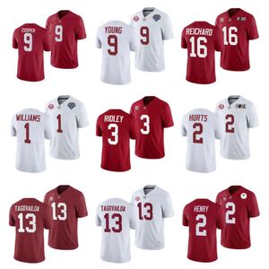 Sl Alabama Crimson Tide Football Jersey College Ala Devonta Smith Bryce Young Jameson Williams Jalen Hurts Derrick Henry Julio Jones Nee Harris