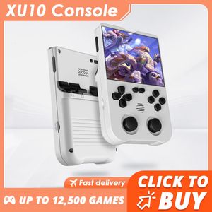 Portable Game Players Ampown XU10 Handheld Game Console 3.5" IPS Screen 3000mAh Battery Linux System Miyoo RG35XX Portable Video Game Console Kid Gift 231114