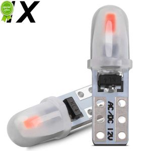 New 1pcs T5 Led 17 37 73 74 3014 2SMD Auto LED Lamp Car Dashboard Instrument Light Bulb 12V White Blue Red Yellow Green