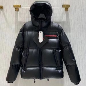 Designer Herren Winter Pufferjacke 2023 Neue ultraleichte 90 % weiße Entendaunenjacken Lässiger tragbarer Wintermantel für Herren 2XL 3XL korrektes Logo