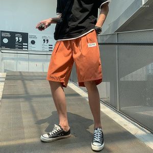 Męskie spodnie Sumne szorty swobodne szorty męskie luźne joggery trendcropped cargo plaża workowate ruffian przystojny hip-hop streetwear