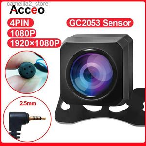 car dvr Acceo Car Rear View Camera Waterproof 2.5MM Jack Back Reverse Camera Parking Assistance Cameras Only for E-ACE DVR Dashcam A20P Q231115