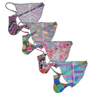 Slip da uomo con sacchetto rigonfio Intimo sexy sfacciato Bikini brasiliano Slip con pucker Slip Homme Boxer da uomo