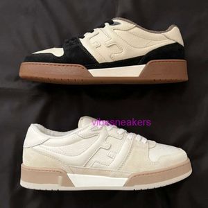 designer shoes man women sneakers Same fendilies Shoes Little White Shoes Leather Colored Casual Sports Board Shoes Star Couple Panda Shoes