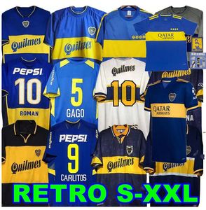 97 98 BOCA JUNIORS SOCCERS JERSEYS MARADONA ROMAN CANIGGIA 21 22 1997 2002 Palermo Football Shirts Maillot Camiseta de Futbol 84 95 96 99 00 01 02 03 04 05 06 1981 20 21