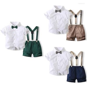 Roupas conjuntos de roupas meninos 2pcs roupas cavalheiros