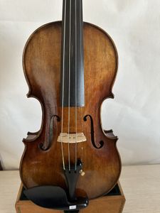 Professional Master 4/4 Violin Solid Flamed Maple Back Spruce Top Hand Carved K3072