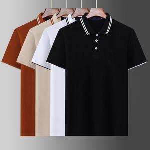 2023 Mens Stylist Polo da uomo di lusso designer polo T-shirt moda estiva traspirante a maniche corte risvolto top casual