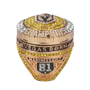 Anéis de banda personalizados anéis de campeonato de hóquei para fãs presentes memoriais colecionáveis para homens 231114