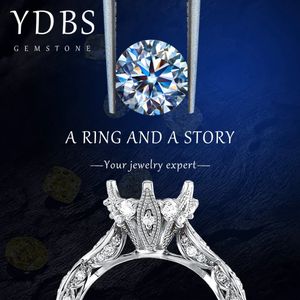 Joias de anéis de casamento para moissanite e outras pedras preciosas pedido personalizado de anel 231114