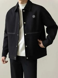 Mens Jackets Golf Wear Autumn Short Lapel Jacket Trendy Highend Casual Jac Clotheset Korea K 231114