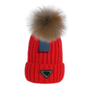 Шапки/кепки Роскошные дизайнерские шапки Winter Bean для мужчин и женщин Модный дизайн вязаная шапка теплая шапка с черепом