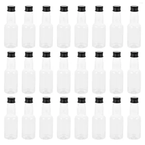 Water Bottles 50 Pcs Mini Terrarium 50ml Bottle Milk Seasoning House Sauce Sub Beverage Cup Small Child