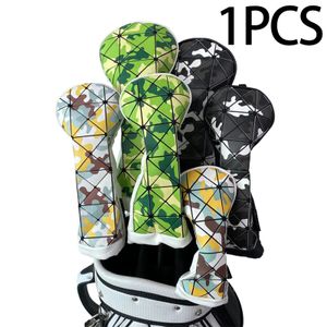 Outros produtos de golfe PU Couro Golf Club Head Cover Golf Woods Headcovers Long Neck Shaft Protector para Mulheres Homens Golfer Presente Outdoor Golf Accessori 231114