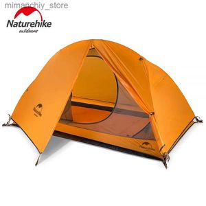 Tält och skydd NatureHike 20D Silicone Outdoor Camping Vandring Cykling Ultra-Light Portab 1-2 Person Watertofal Camp Four Seasons Tent Q231115