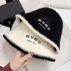 Шляпа Miumiu высокого класса, шерсть, женская осенняя и зимняя модная марка