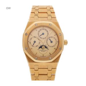 Audemar Pigue Watch Mens Automatic Mechanical Classic Luxury Wristwatch Permanent Signature Gold 25654BA.OO.0944BA.01 WN-8XX9