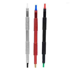 Watch Repair Kits 3Pcs Double Head Hand Setting Fitting Presser Pusher Tool Aluminum Handle Plastic For Watchmakers