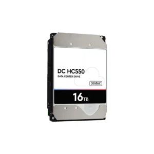 Большой объем на складе DC HC550, 16 ТБ, 7200 об/мин, SAS, 12 Гбит/с, 3,5 дюйма, жесткий диск WUH721816AL5204