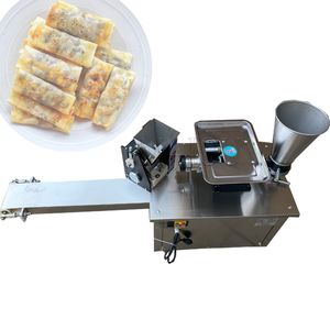 Коммерческий автоматический пружинный рулон Empanada Samosa Make Machine Автоматическая самоса Maker 4800pcs/H Степень пеленка из нержавеющей стали