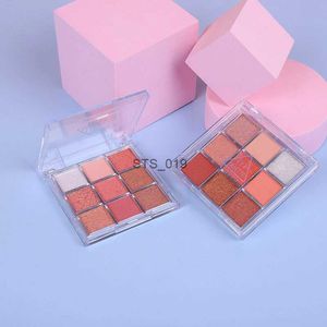 Eye Shadow JADED Eyeshadow Palette Glitter Pearly Matte Earth Color Nine Square Grid Makeup Beauty Eyeshadow 9 Colors Eye Shadow EyesL231115