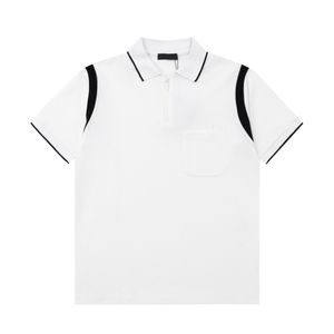 2New Fashion London England Polos قمصان رجال المصممين البولو القمصان الشارع العليا تطريز الطباعة T Shirt Men Summer Cotton Thirtsq60