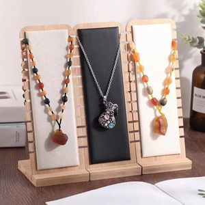 Jewelry Pouches Freestanding Necklace Easel Display Stand Holder Multiple Showcase For Necklaces Home Decor Drop