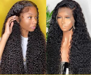 Lace wig 26 30 inch Brazilian synthetic ladies wig