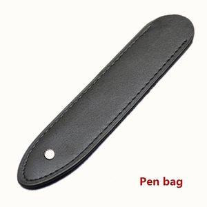 Продвижение качества PU Pen Bag Высокий кожаный пенал для черного одиночного TLHXV