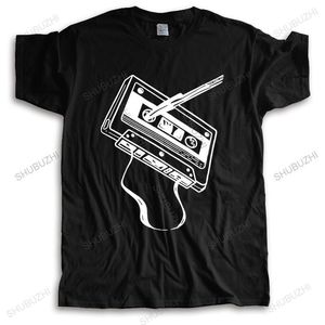 Mens TShirts mens fashion summer short sleeve t shirt Classic Old Skool Cassette Tape Loose tops for him plus size teeshirt drop 230414