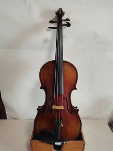 Master 4/4 Violine Guarneri Modell geflammter Ahornboden Fichtendecke handgefertigt K2727