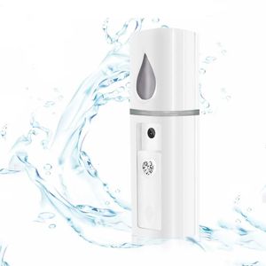 Ångare Nano Mist Spray Eyelash Extensions Cleaning Poreres Water Spa Fuktgivande Hydrating Face Sprayer USB laddningsbar 231115