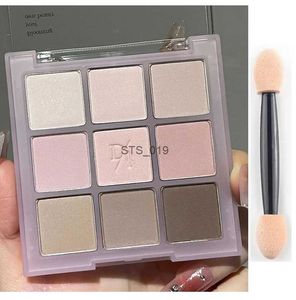 Fard à paupières 9 couleurs Palette de fard à paupières mat Nude Brown Palette de fard à paupières surligneur Contour coréen maquillage des yeux visage cosmétiques L231115