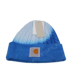 Carhart gorro designer de alta qualidade chapéu feminino designers beanie chapé gradiente tampa de hip hop woman woman boné outono inverno chapéu malha quente para mulheres