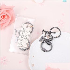 Other Event Party Supplies Vintage Metal Bicycle Bottle Opener Wine Beer For Cycling Lover Favor Gift Present Wholesale Lz Dhfdg