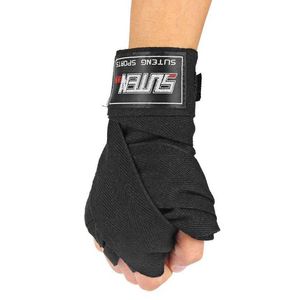 Suporte de pulso premium 5 cores presentes protetor de suporte de pulso 1 par largura 5cm comprimento 2.5m algodão boxe bandagem sanda handwrap yq240226