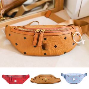 Stilista di stilista femminile mc cinghia borse bumbum borse in vita di lusso in giro per la cerniera con cerniera in pelle vera spalla porta portafogli sacchetti per petto di bombe bumbag waistpacks bumbag