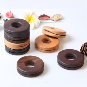 Tütenklammern aus Holz Lebensmittelsiegelklammer Donutform Snack Sealer Kaffeetüten Klemme für Zuhause Küche Dichtungsaufbewahrung Hält frisch Lx4974 Drop Dhjkx